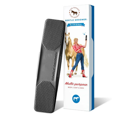 Pet Gentle Groomer Brush – Stress-Free Shedding Control